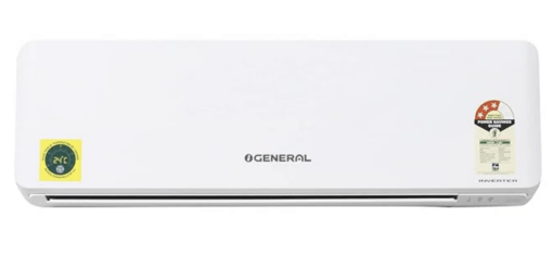 OGeneral CPTB 1 Ton 3 Star Inverter Split AC (Copper Condenser, ASGG12CPTB-B, White)